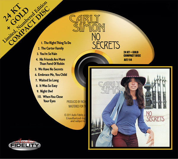 Carly Simon - No Secrets