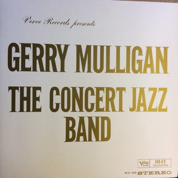 Gerry Mulligan - The Concert Jazz Band