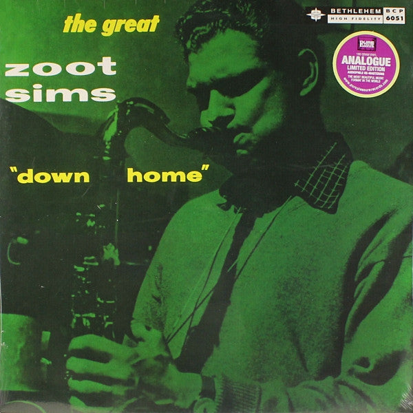 Zoot Sims - Down Home